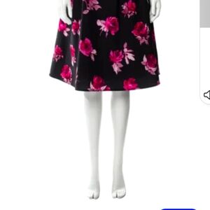 Kate Spade Encore Rose Midi Skirt